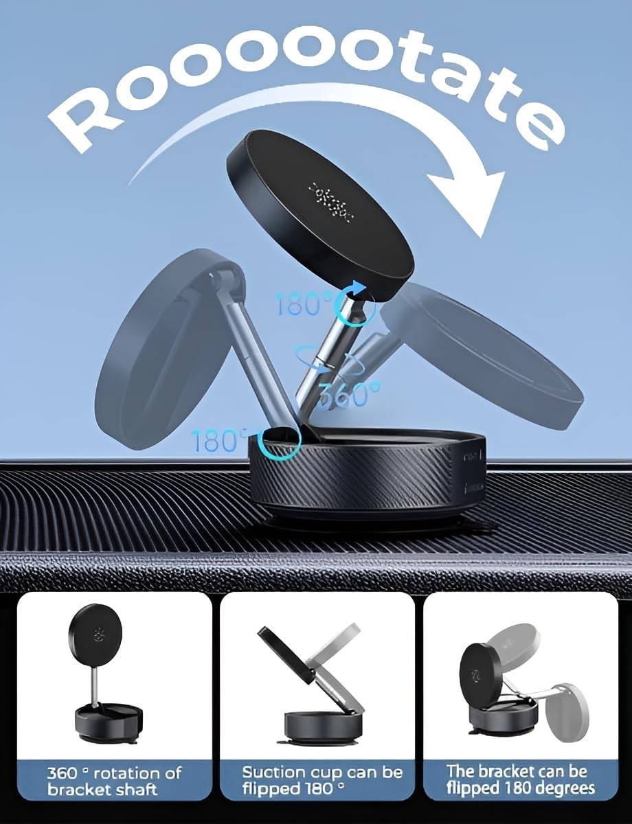 Vacuum Magnetic Phone Holder