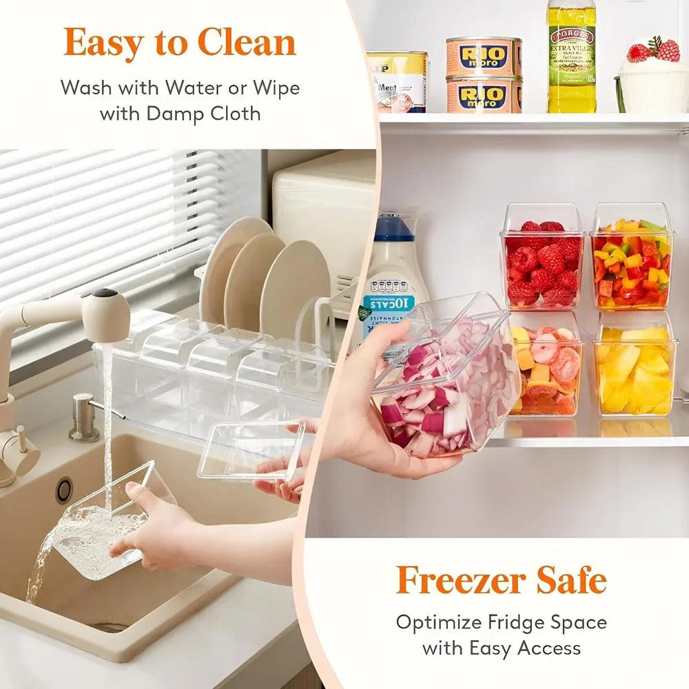 Condiment Containers with Seperate Lids