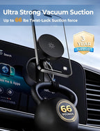 Vacuum Magnetic Phone Holder