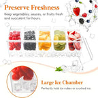Condiment Containers with Seperate Lids