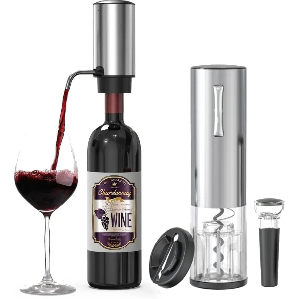 4-in-1 Rechargeable Electric Wine Opener