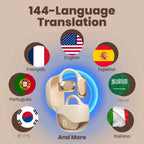 AI Translation Earbuds (Beige)
