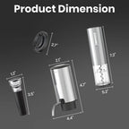 4-in-1 Rechargeable Electric Wine Opener