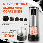 Electric Salt & Pepper Grinder Set