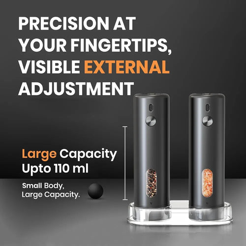 Electric Salt & Pepper Grinder Set