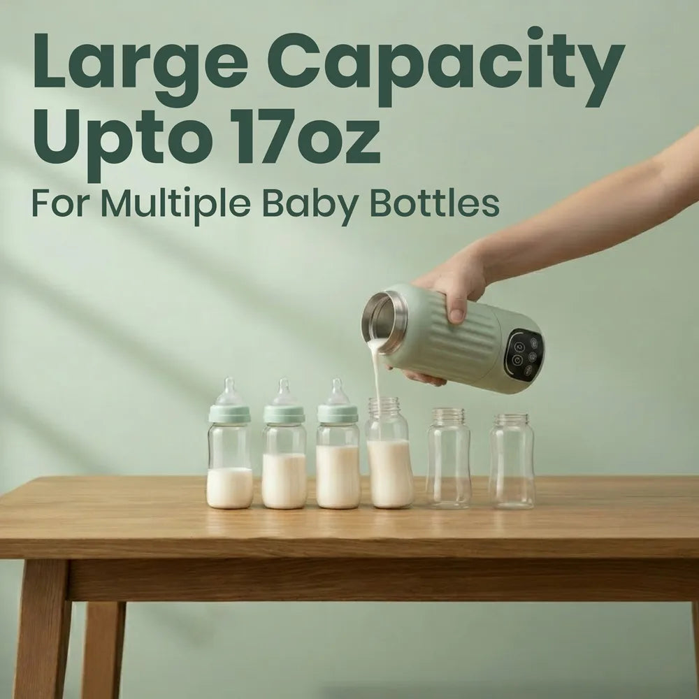 Portable Bottle Warmer (Green)
