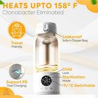 Portable Milk Warmer (White)