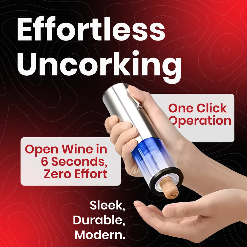 4-in-1 Rechargeable Electric Wine Opener