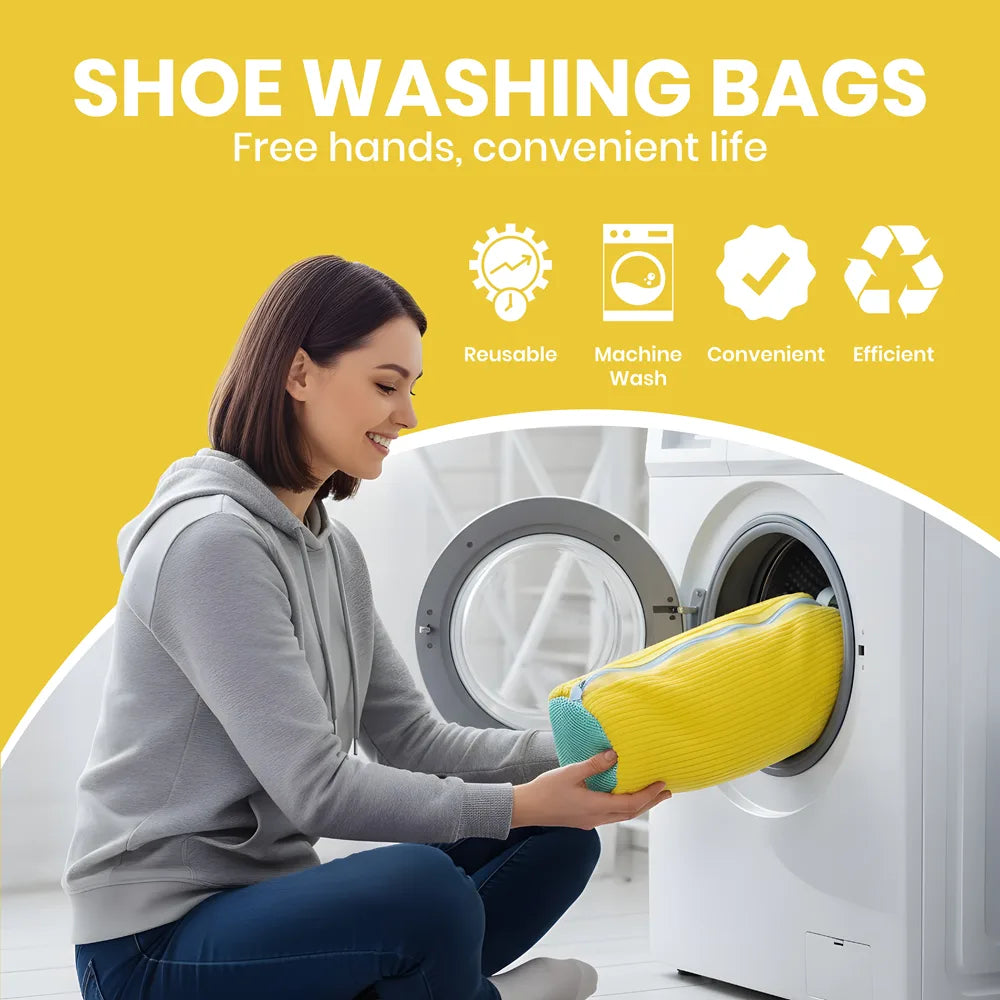 Shoe Washing Machine Bag