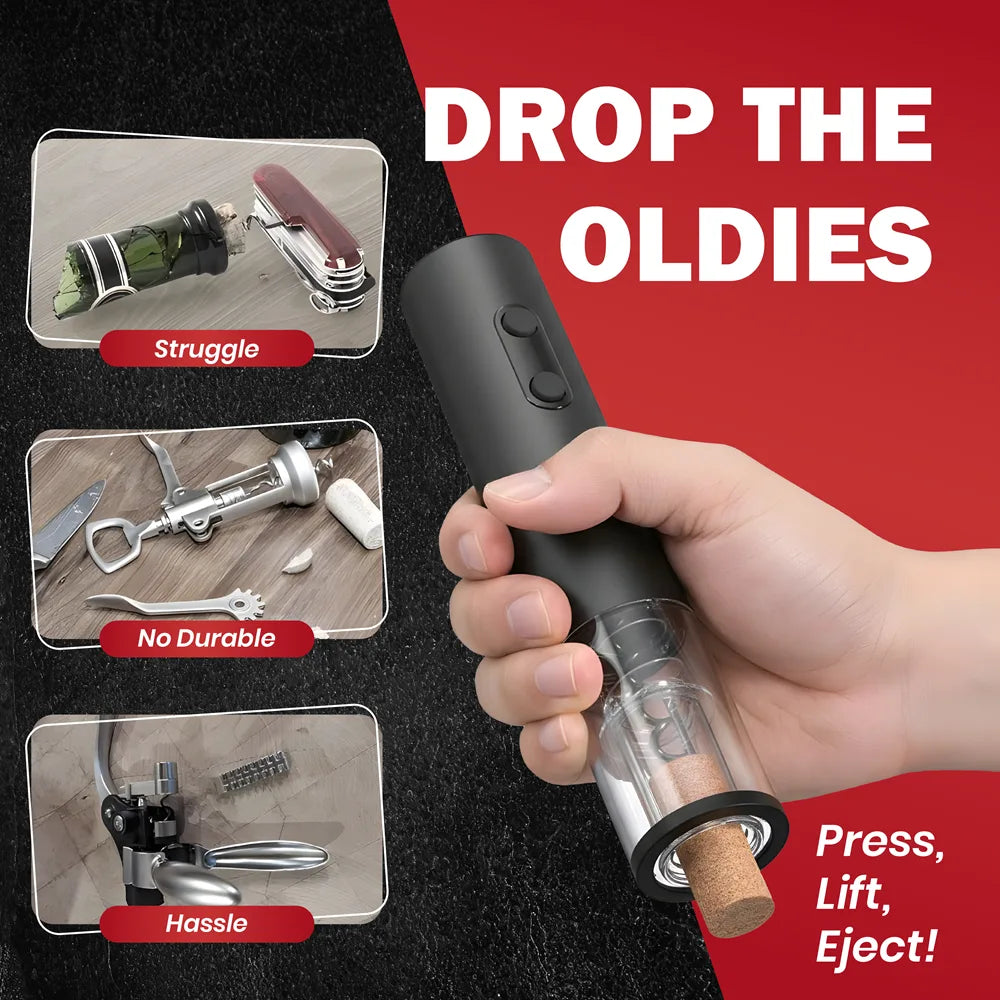 Electric Wine Opener Set – 5-in-1