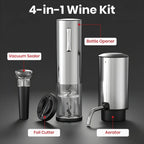 4-in-1 Rechargeable Electric Wine Opener