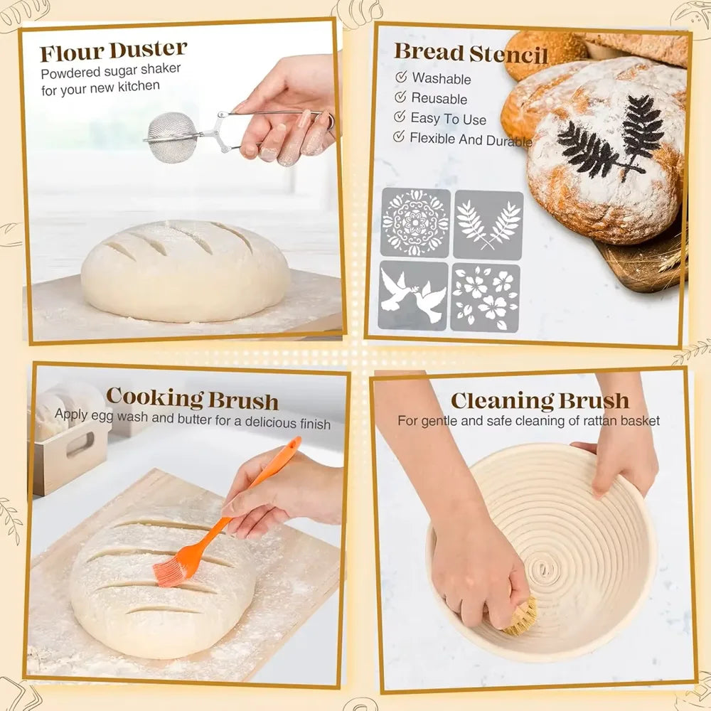Sourdough Starter 26-Piece Kit