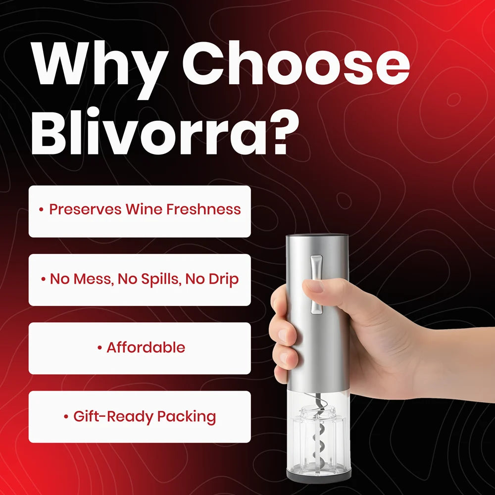 4-in-1 Rechargeable Electric Wine Opener