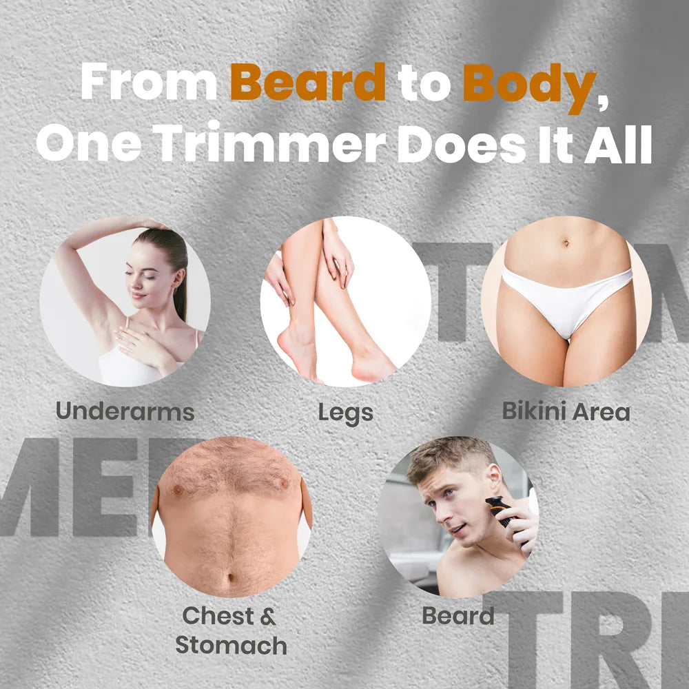 Body & Pubic Hair Trimmer