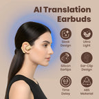 AI Translation Earbuds (Beige)