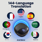 AI Translation Earbuds (Black)