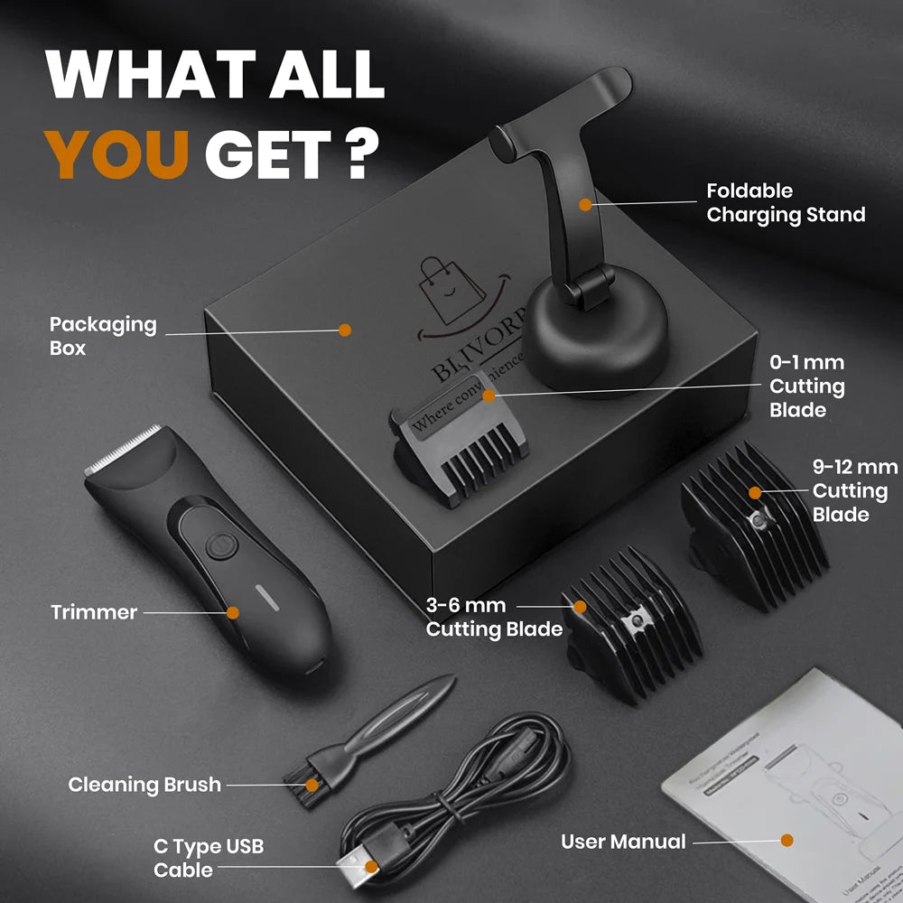 Body & Pubic Hair Trimmer