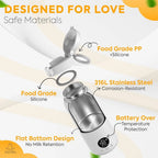 Portable Milk Warmer (White)
